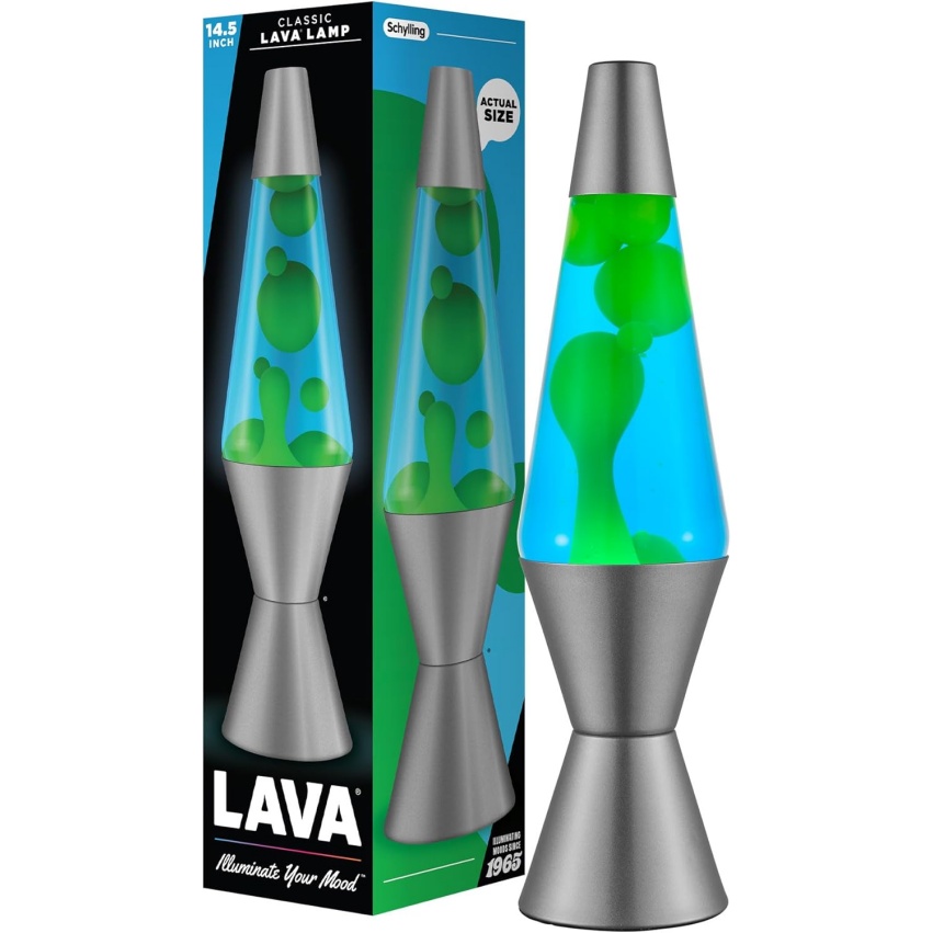 Lava Lamp - 14.5" Purple Sunset - The Original Motion Light - Yellow Wax And Purple Liquid - Item #2635 - Image 10