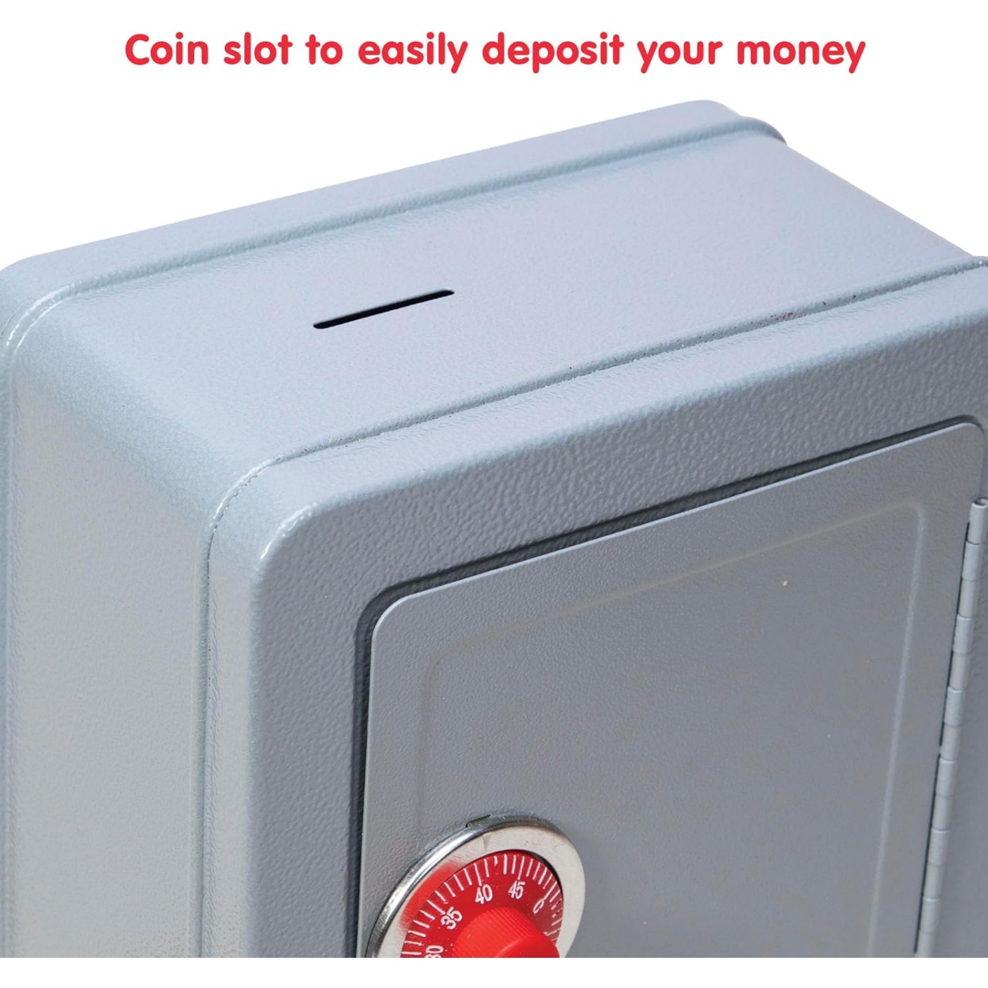 Schylling Steel Safe With Alarm - Kids Silver Metal Safe With Combination Lock And Alarm - Ages 5 And Up - Image 3