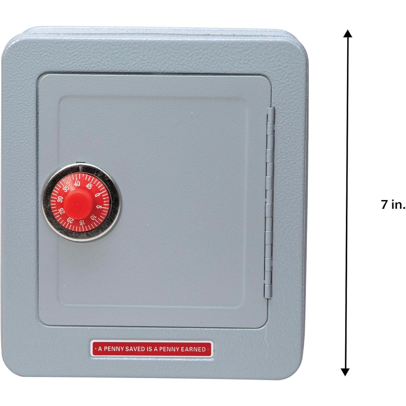 Schylling Steel Safe With Alarm - Kids Silver Metal Safe With Combination Lock And Alarm - Ages 5 And Up - Image 4