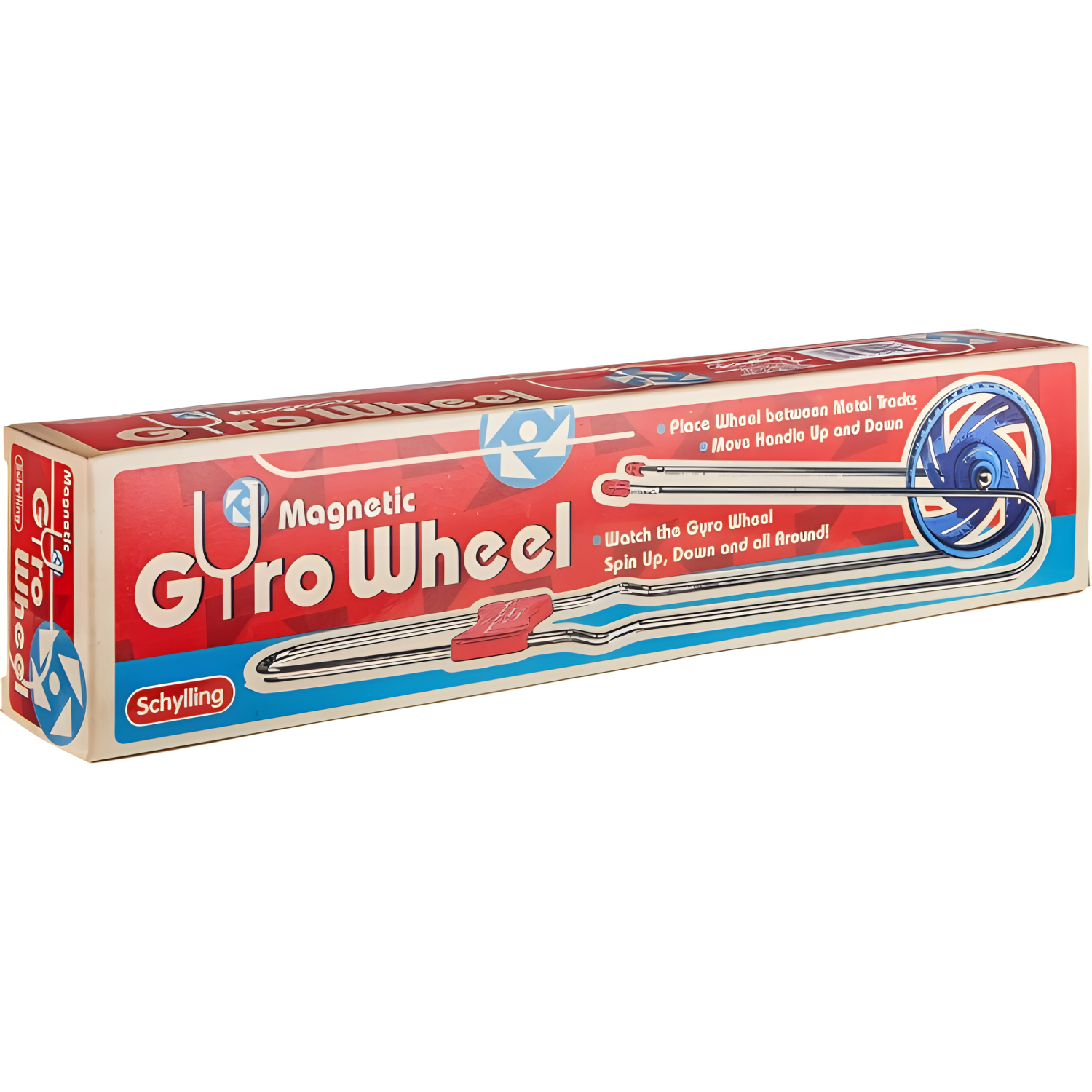 Schylling Magnetic Gyro Wheel - Retro Spinning Toy - Balancing And Mesmerizing Sensory Gadget For Kids And Adults - Ages 3 And Up - One Piece - Image 3