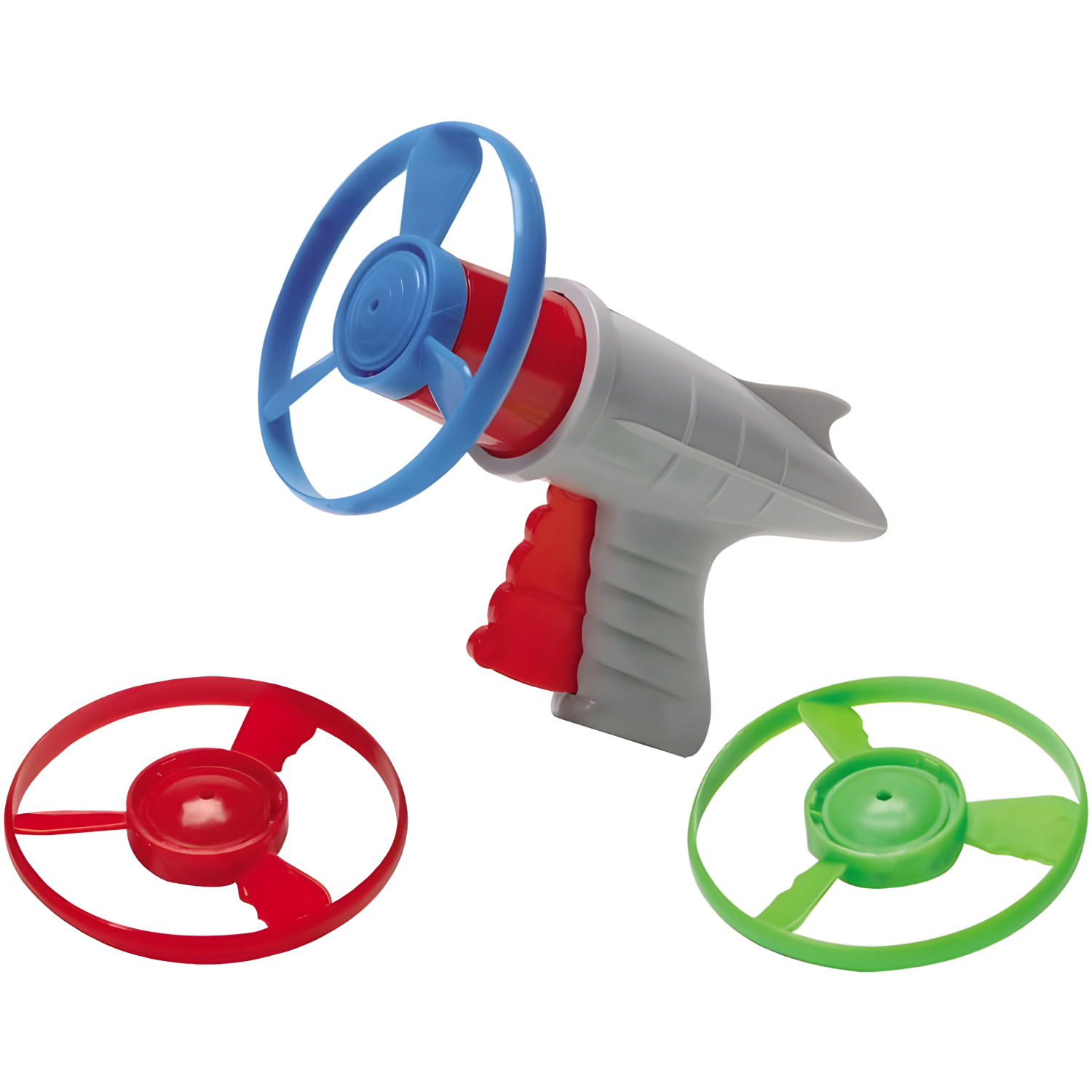 Schylling Lunar Launcher - Retro Launching Toy - Shoots Colorful Disks Horizontally And Vertically - Includes Launcher And Three Disks - Ages 6 And Up
