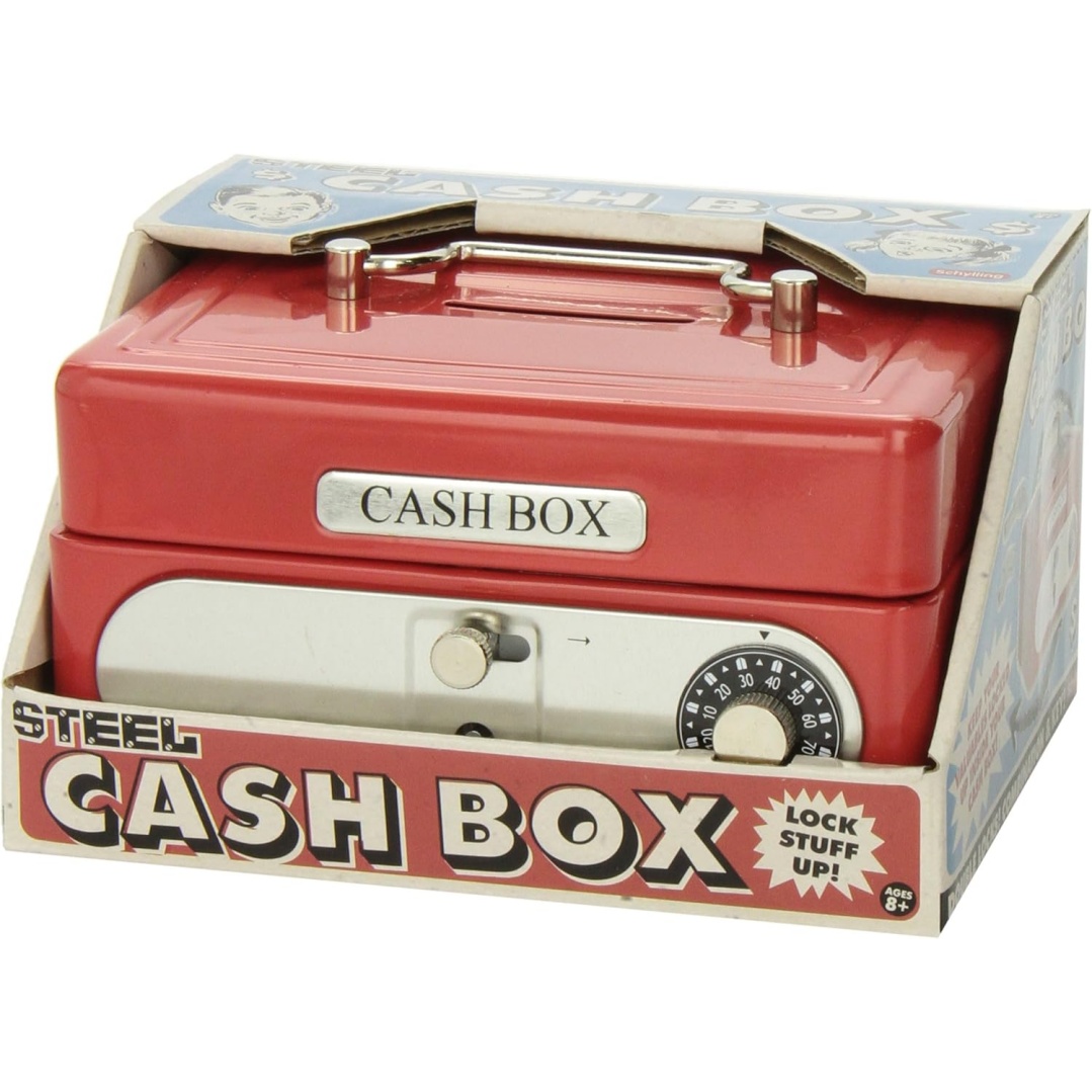 Schylling Locking Cash Box Red, 1 Ea - Image 5