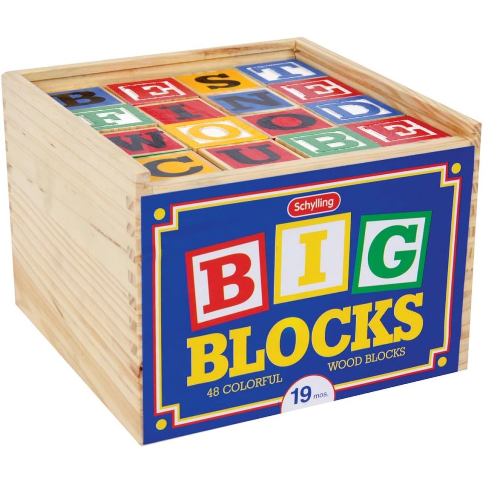 Schylling Large Abc Wood Blocks