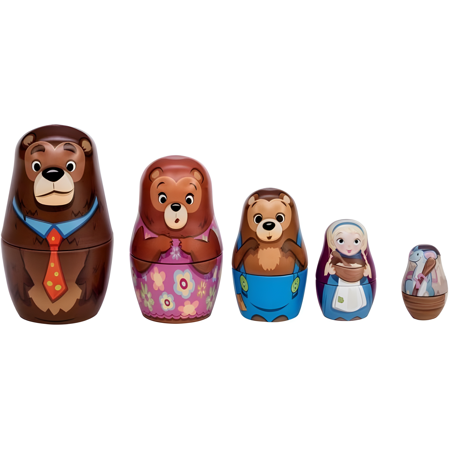 Schylling Dolls Nesting Goldilocks, 1 Ea