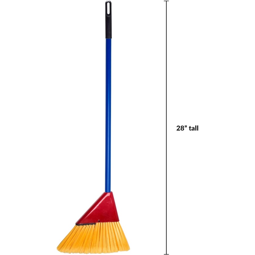 Schylling Children's Broom Set - Kids Pretend Play Cleaning Kit - Includes Broom, Dustpan, And Brush - Ages 3 And Up - Image 3