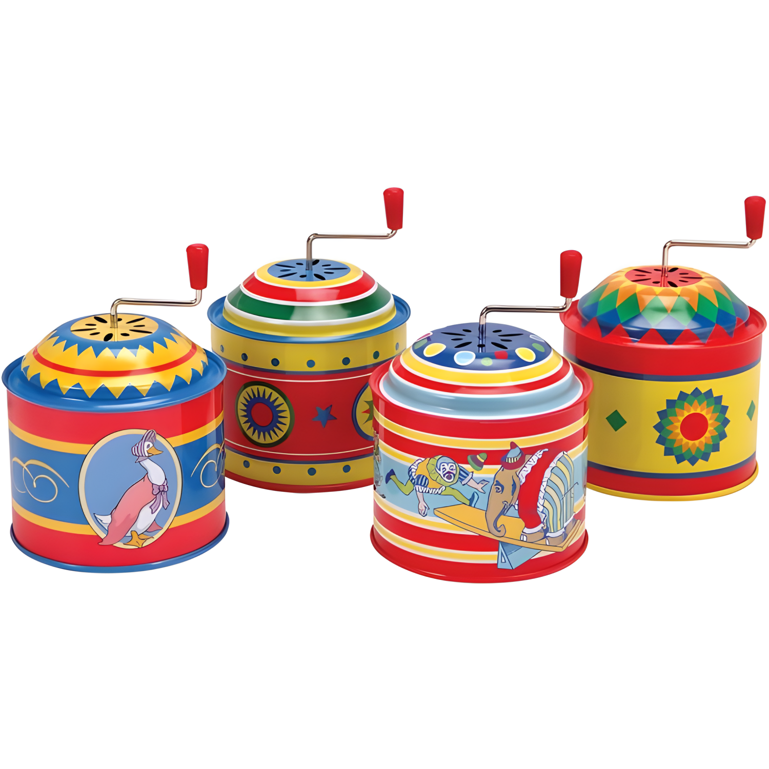 Tin Music Boxes Toy (Each Item Sold Separately)